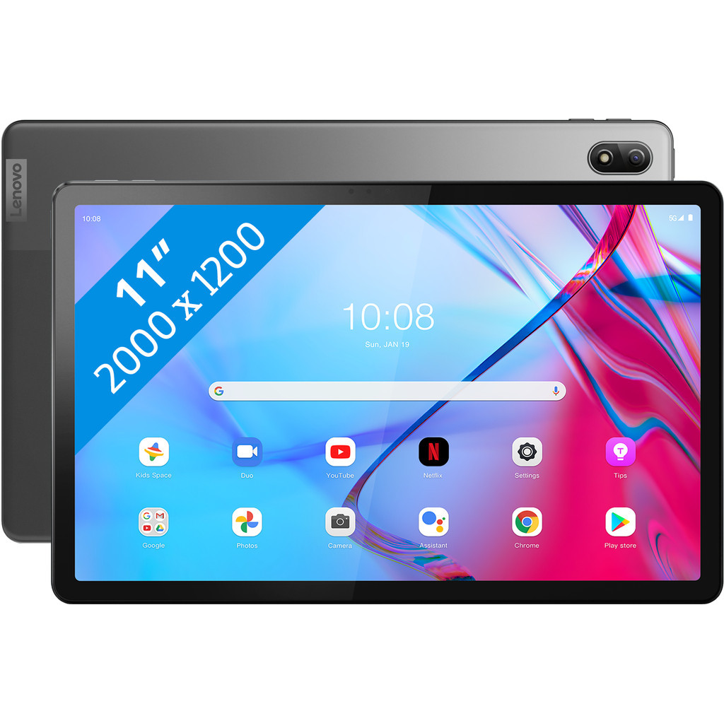 Lenovo Tab P11 128GB Wifi + 5G Grijs