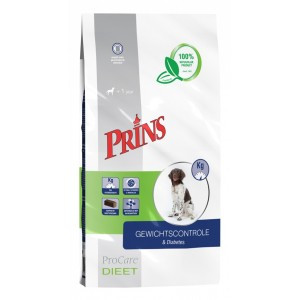 Prins ProCare Dieet Gewichtscontrole & Diabetes hondenvoer 15 kg