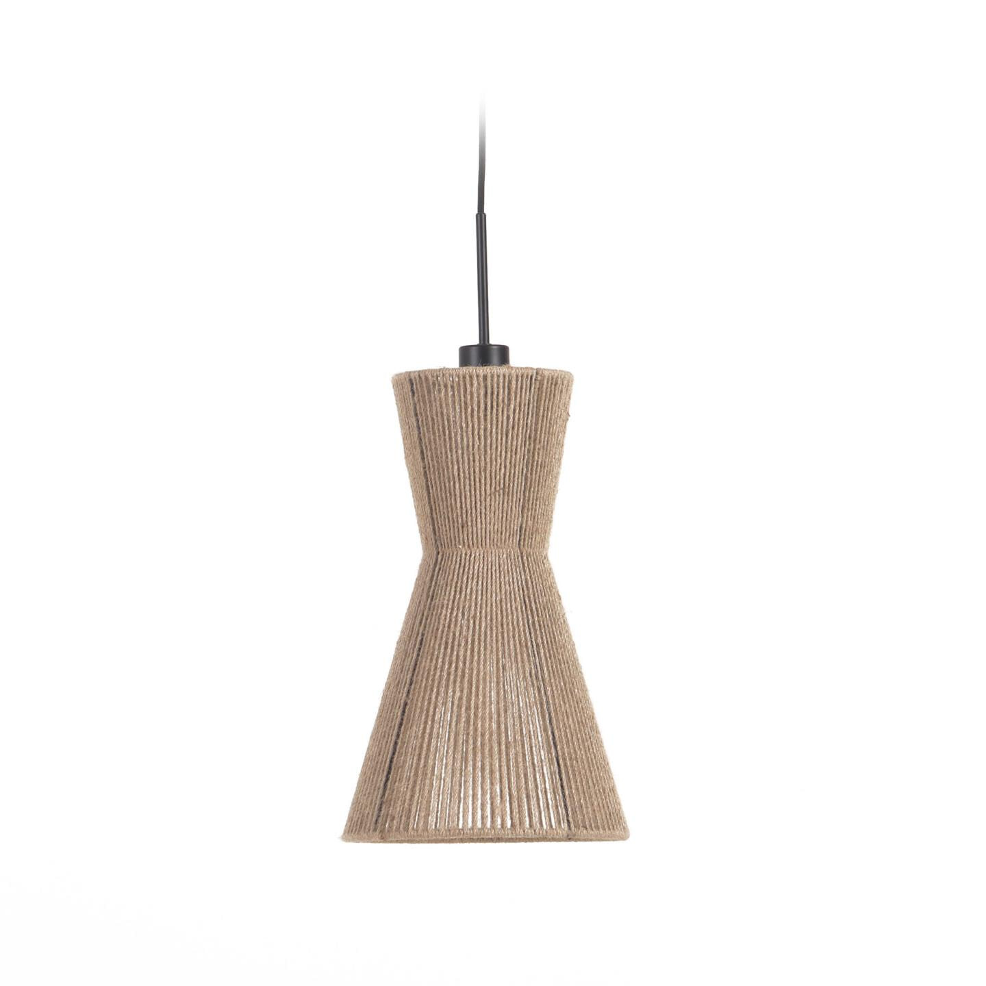 Kave Home Lampenkap Crista Jute, Ø25cm - Naturel