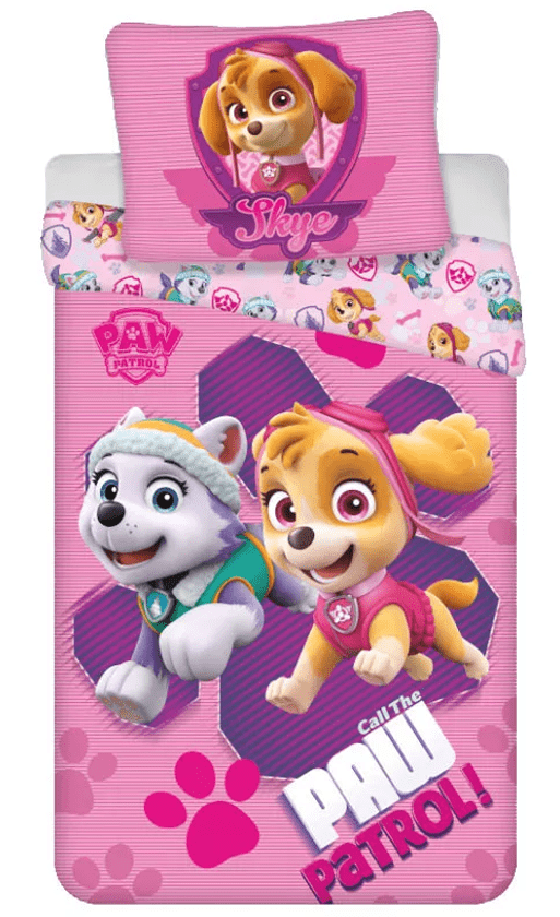 Paw Patrol dekbedovertrek 140 x 200 cm - 70 x 90 cm (polyester)