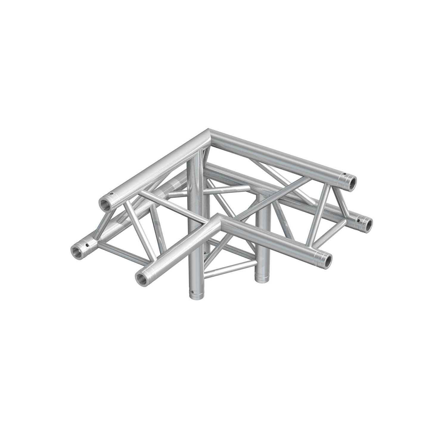 BeamZ Truss P33-C32 driehoek truss 90° 3-weg hoek - Apex up left