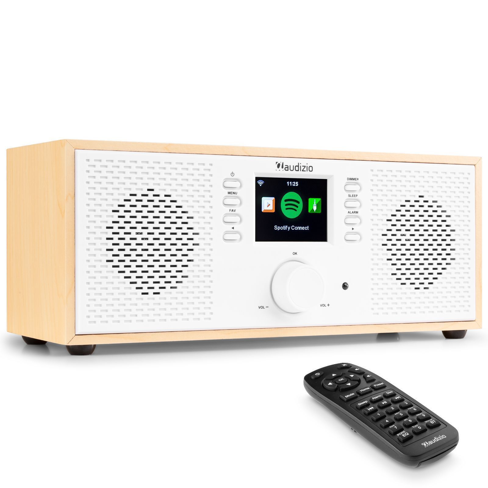 Retourdeal - Audizio Rimini stereo wifi internetradio met Bluetooth -