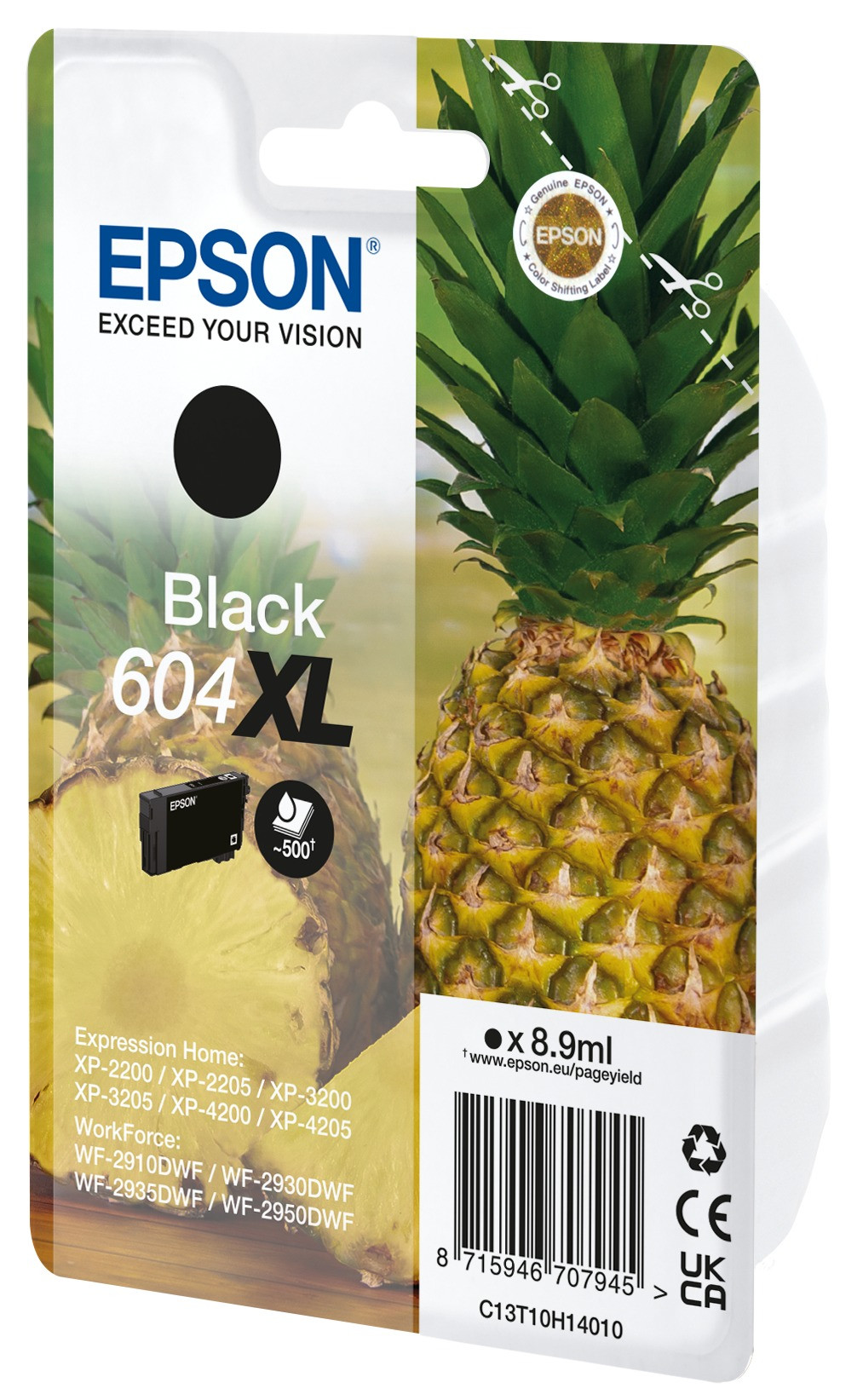 Epson 604XL Cartridge Inkt Zwart