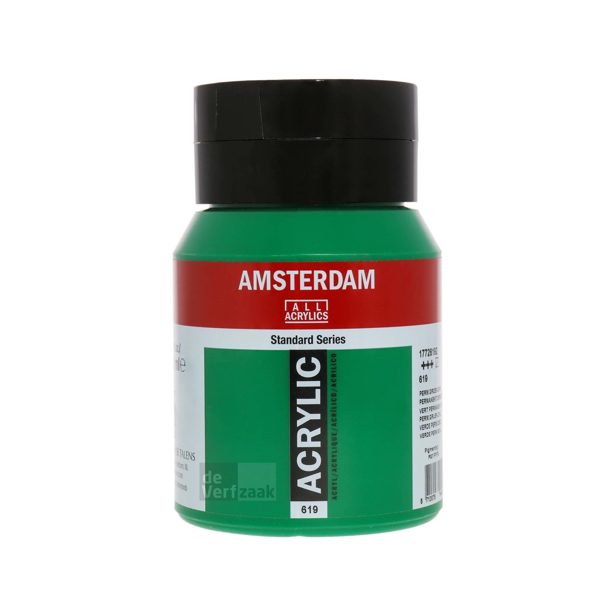 Royal Talens Amsterdam Acrylverf 500 ml - Permanentgroen Donker