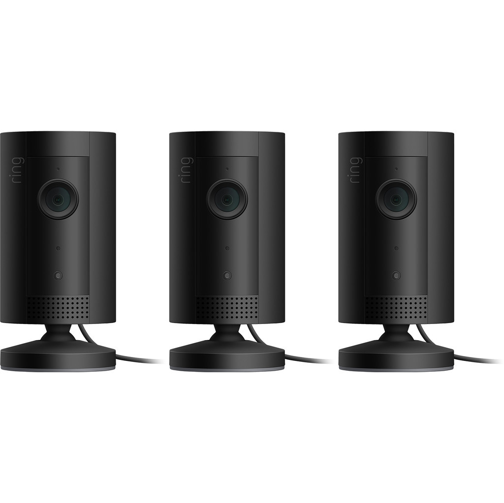 Ring Indoor Cam Zwart 3-Pack