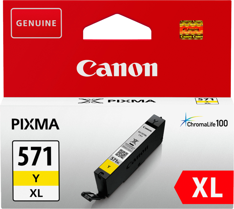 Canon CLI-571XL Cartridge Geel