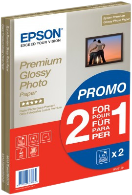 Epson Premium Glossy Fotopapier 30 vel (A4)