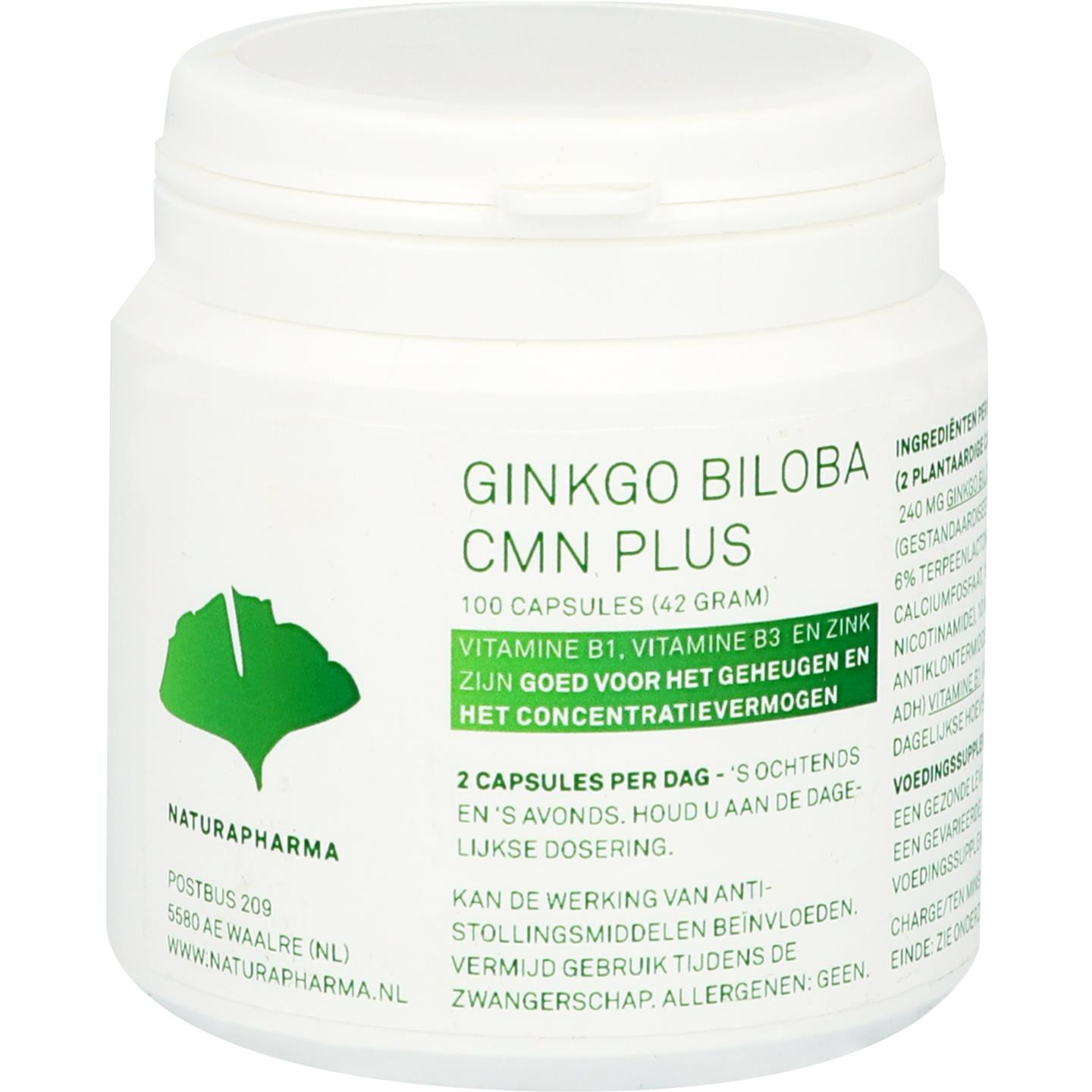 Ginkgo biloba CMN Plus