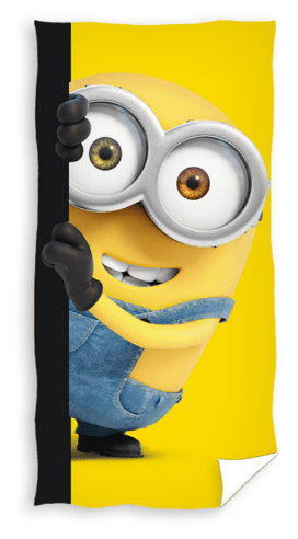 Minion strandlaken geel 70x140cm