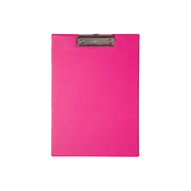 Klembord MAUL A4 staand neon roze | 12 stuks