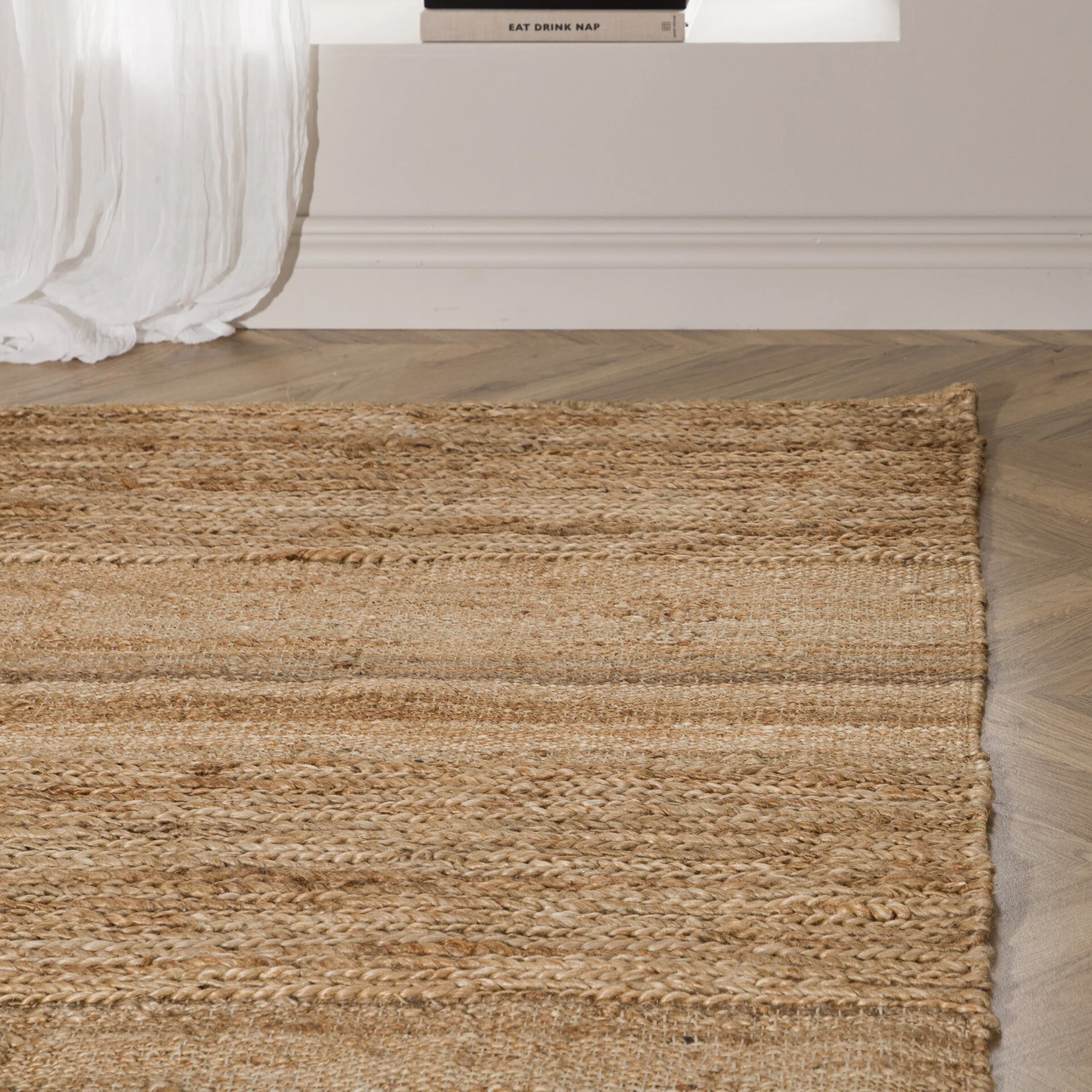 Nohr Vloerkleed Jamelia Jute, 160 x 230cm - Naturel