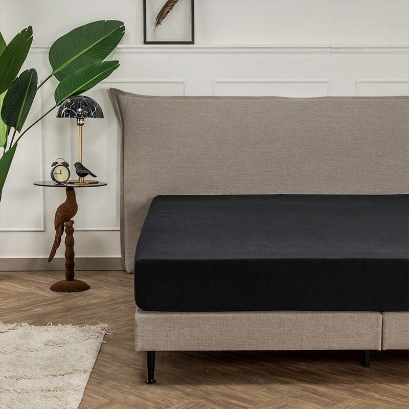 Hoeslaken Katoen Dubbel Jersey Stretch - 90x200 cm - Keuze Uit Meerdere Kleuren - Presence - Dekbed-Discounter.nl