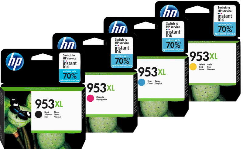 HP 953XL cartridges 4-Kleuren pack