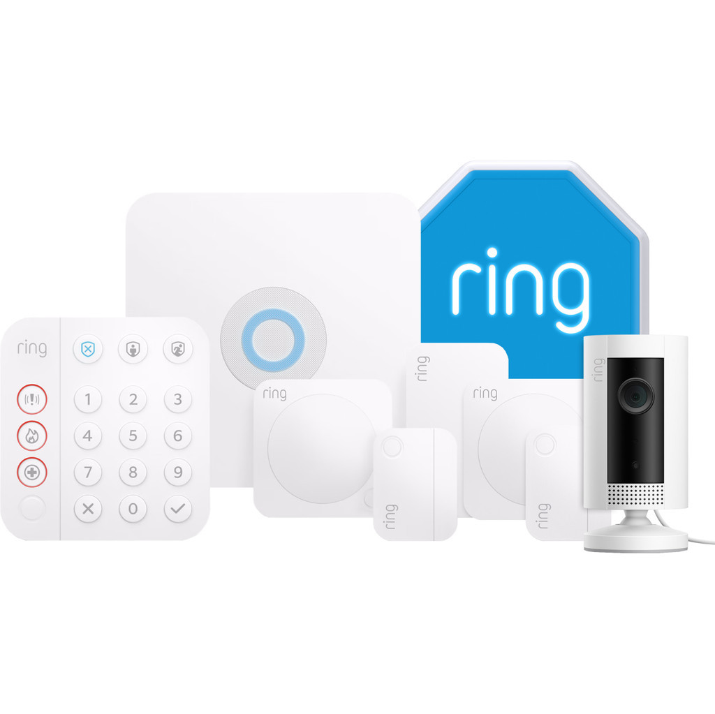 Ring Alarm Beveiligingsset 7-delig + Sirene + Indoor Cam