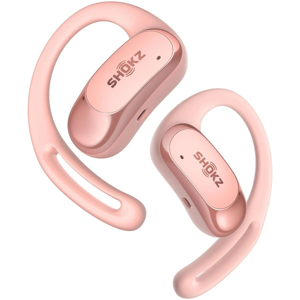 Shokz OpenFit Air bluetooth On-ear hoofdtelefoon roze