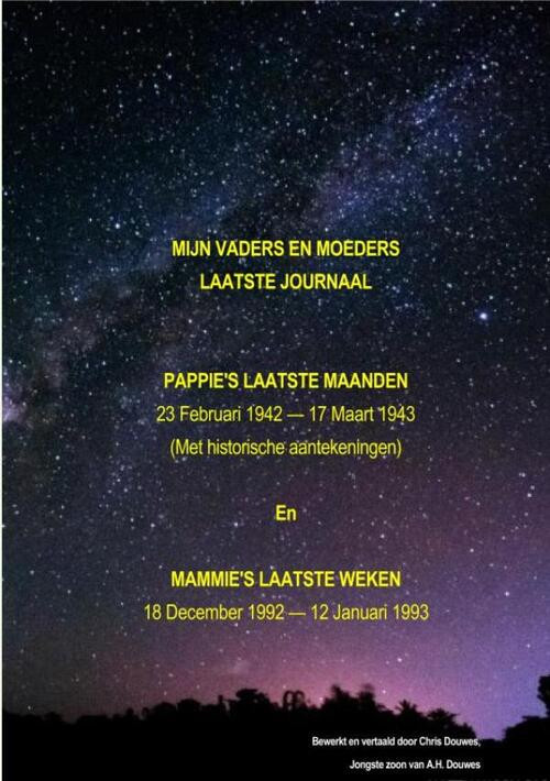 Mijn Vaders En Moeders Laatste Journaal -  Chris Douwes (ISBN: 9789463980470)