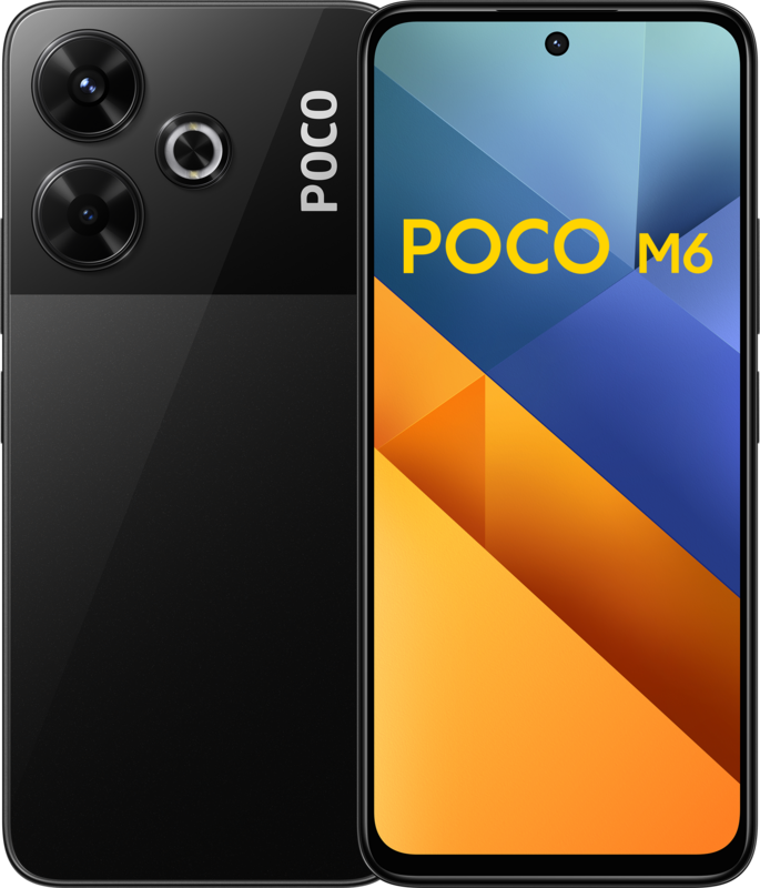 POCO M6 128GB Zwart 4G