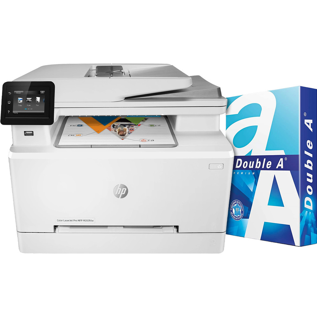 HP Color Laserjet Pro M283fdw MFP + 500 Vellen A4 Papier