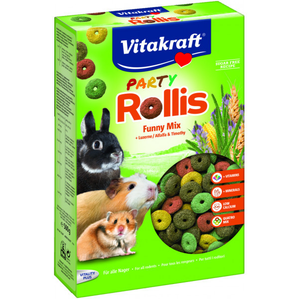 Vitakraft Rollis Party knaagdiersnacks 500 g