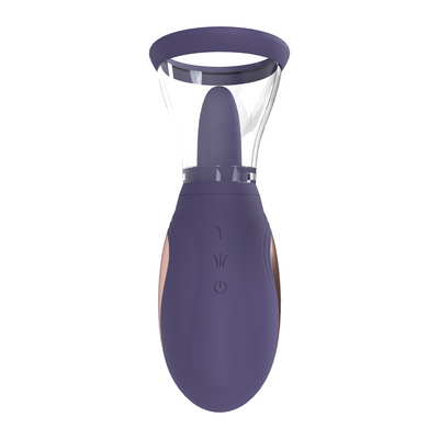 Pumped by Shots Enhance - Rechargeable Vulva and Breast Pump - Purple