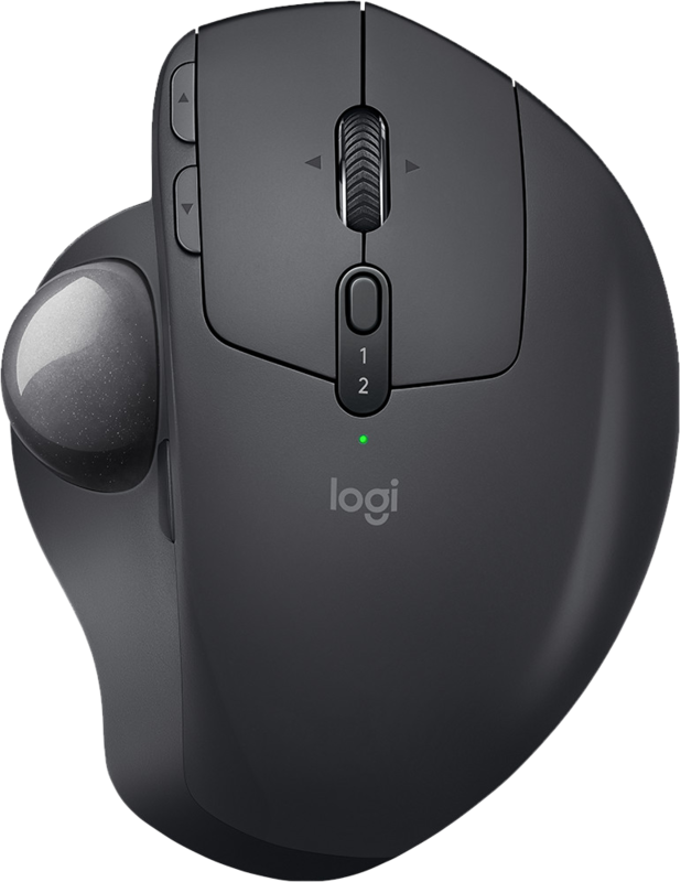 Logitech MX Ergo Draadloze Muis Zwart