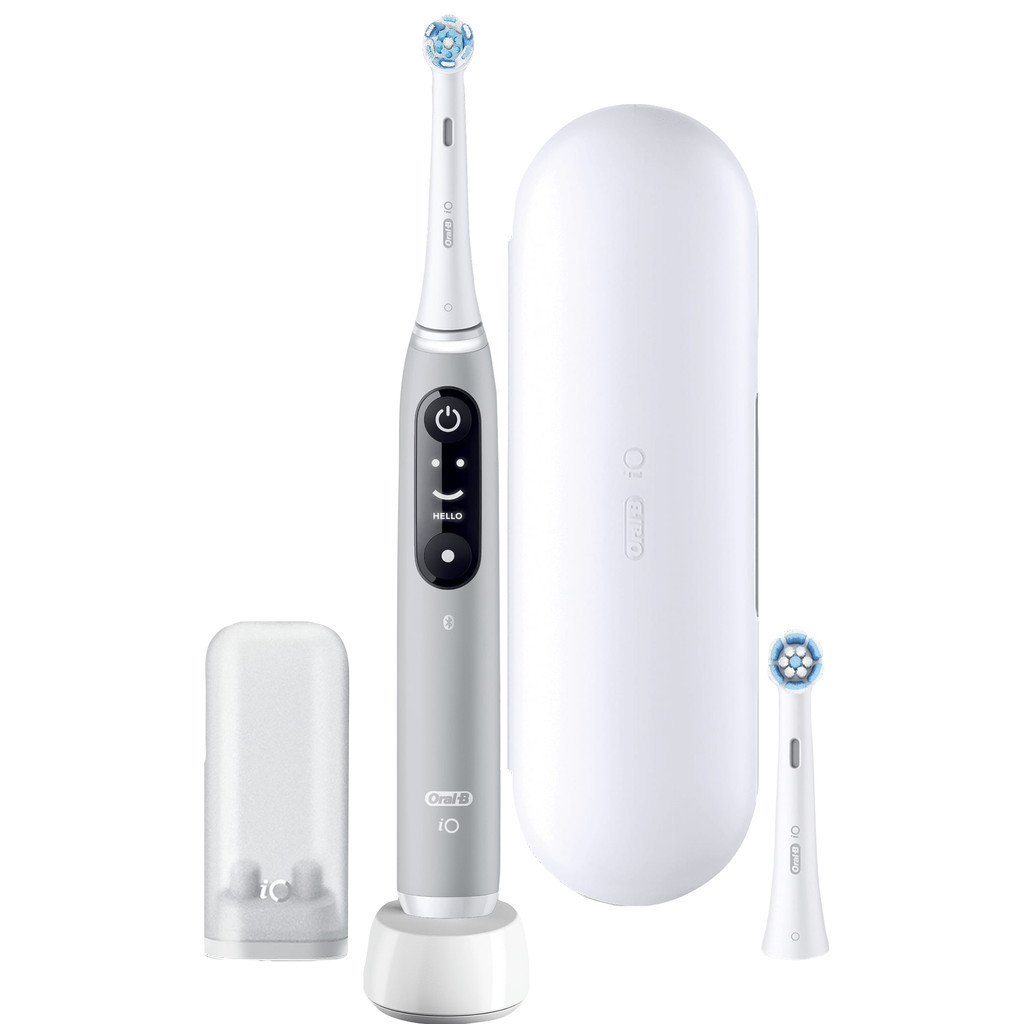 Oral-B iO Series 6N Grijs + extra iO Gentle Care opzetborstel