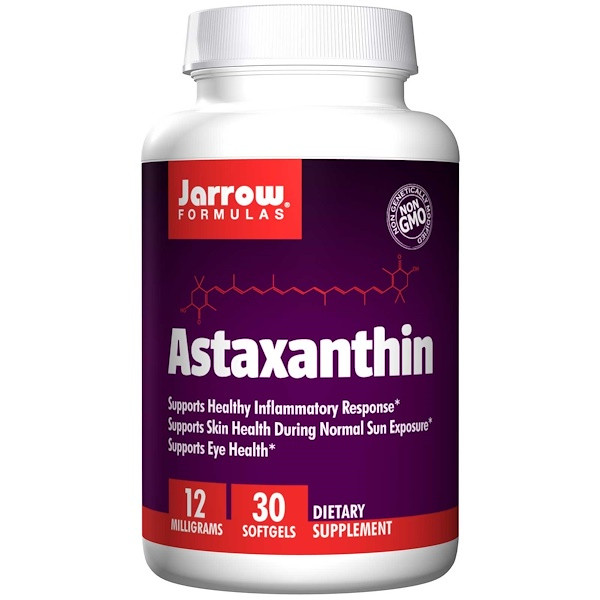 Astaxanthin 12 mg (30 softgels) - Jarrow Formulas