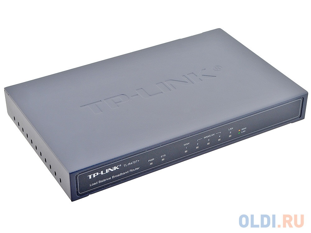 Маршрутизатор TP-LINK TL-R470T+ Широкополосный маршрутизатор с балансировкой нагрузки