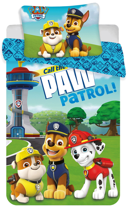 Paw Patrol peuterdekbedovertrek Call the Paws - 100 x 135 cm