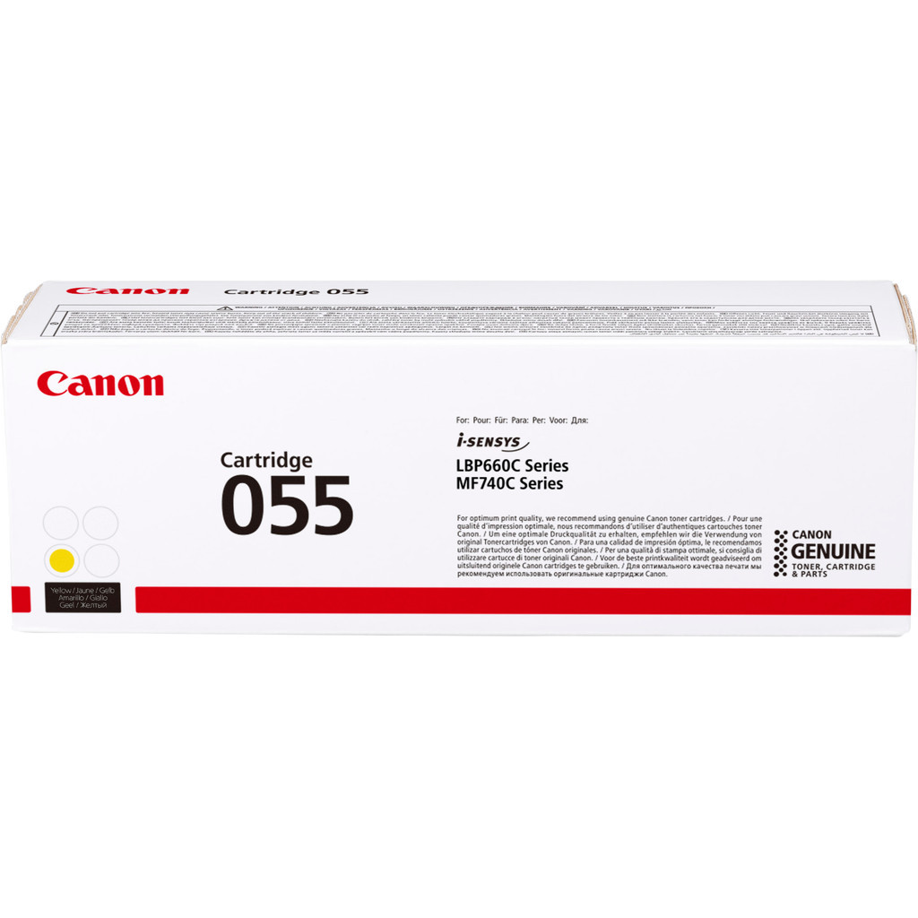 Canon 055 Toner Geel