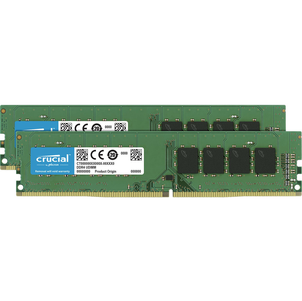 Crucial 16GB 2666MHz DDR4 DIMM CL17 (2x8GB)