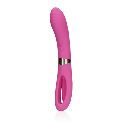 Loveline by Shots Dubbelzijdige Flapping en G-Spot Vibrator