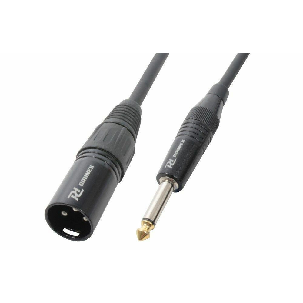 PD Connex XLR Male - 6.3mm Mono jack kabel 8 meter