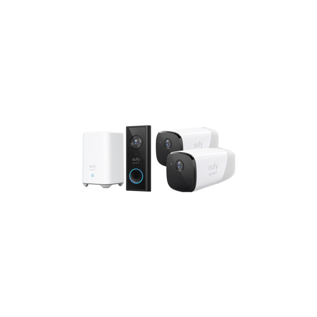 Eufy by Anker Eufycam 2 Duo Pack + Video Doorbell Battery