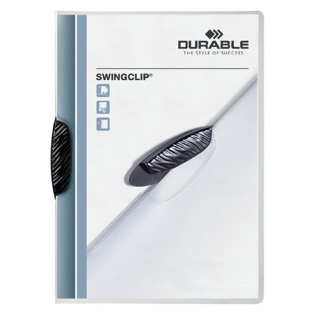 Durable klemmap Swingclip zwart