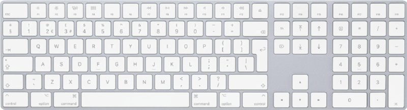 Apple Magic Keyboard met numeriek toetsenblok QWERTY