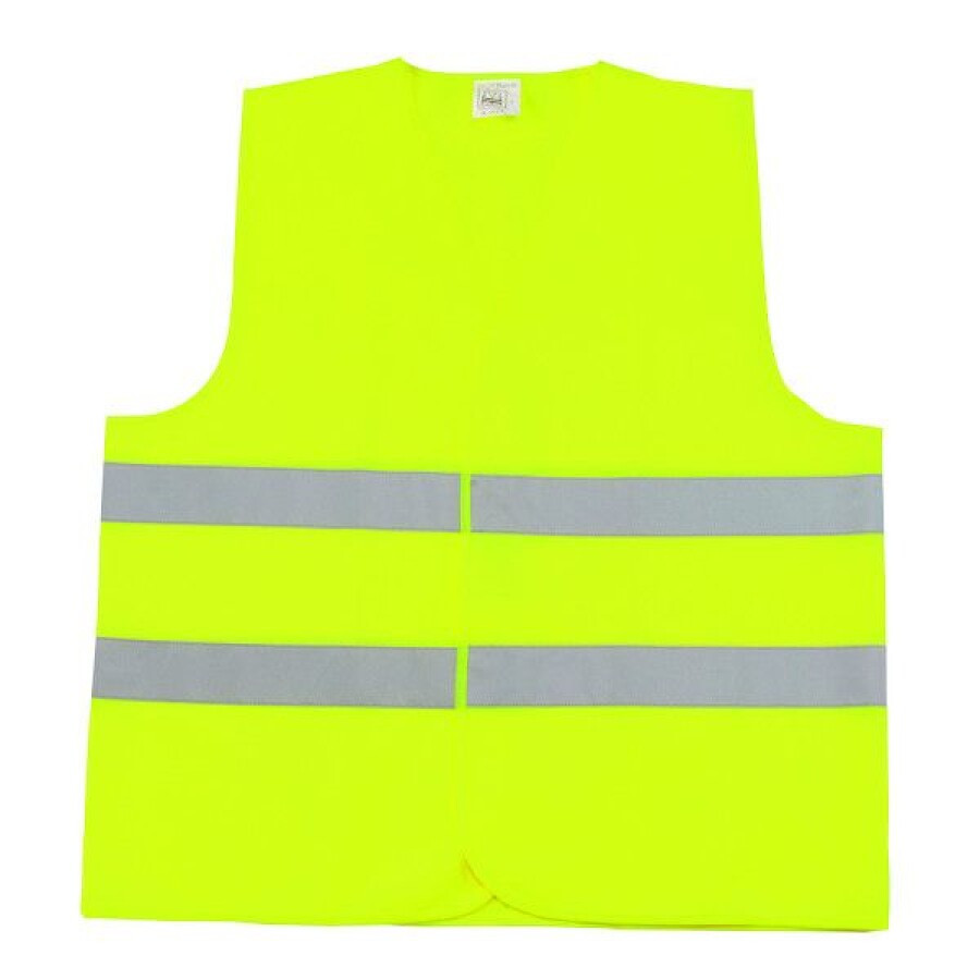 Opsial veiligheidsvest - 2 strepen - high visibility - geel - maat L