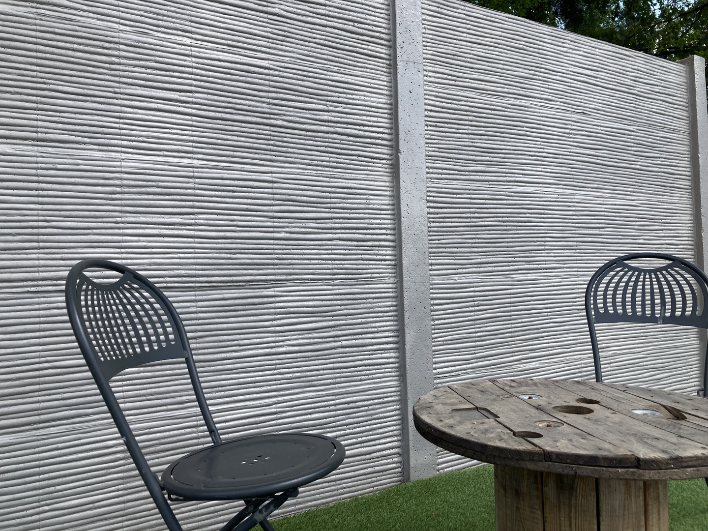 Betonschutting Bamboostone dubbelzijdig 200x200cm