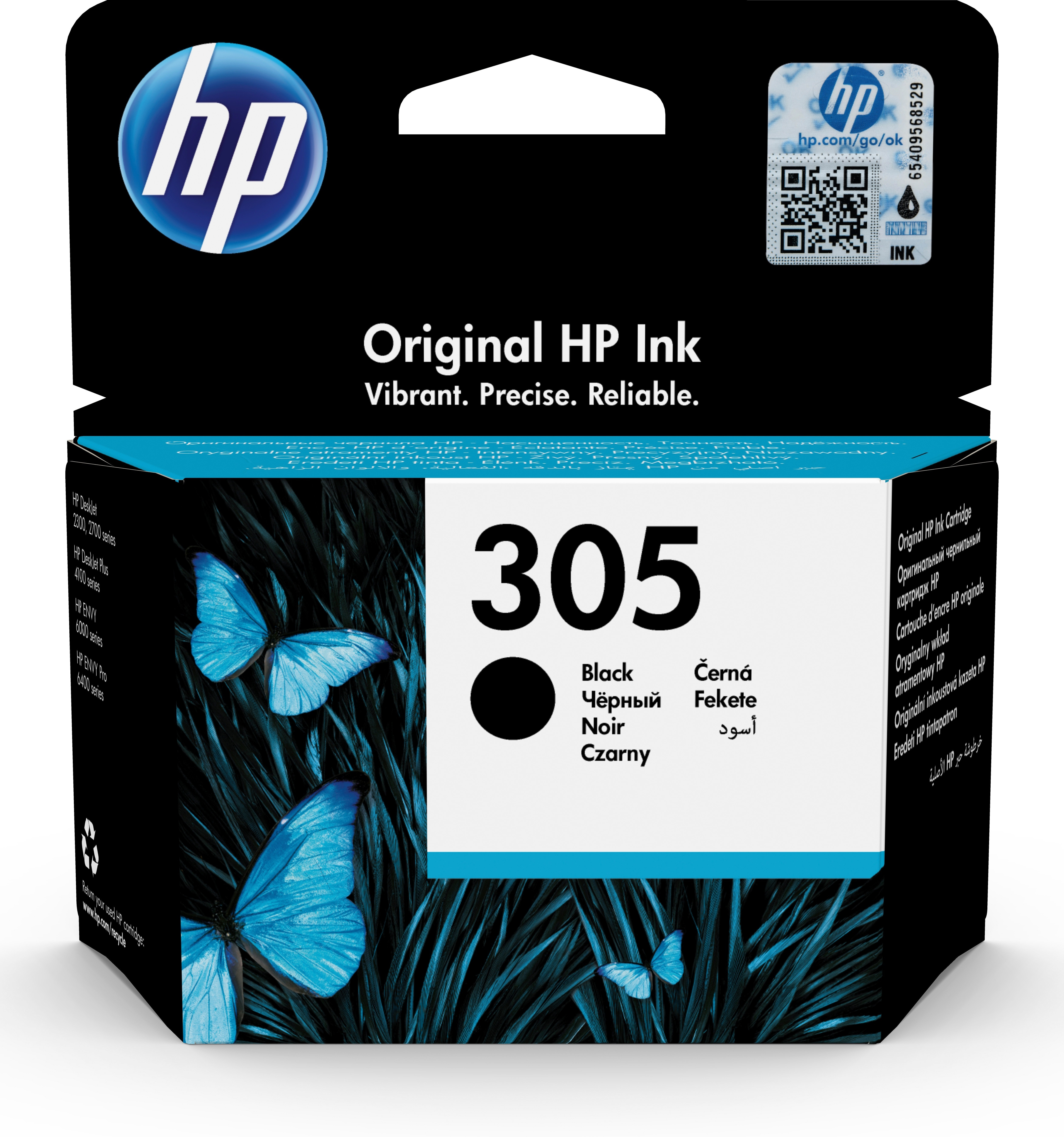 HP 305 Inkt Zwart