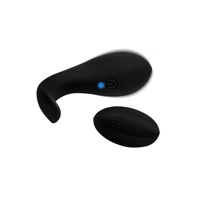 XR Brands Dark Pod - Rechargeable Vibrating Egg with Remote Control