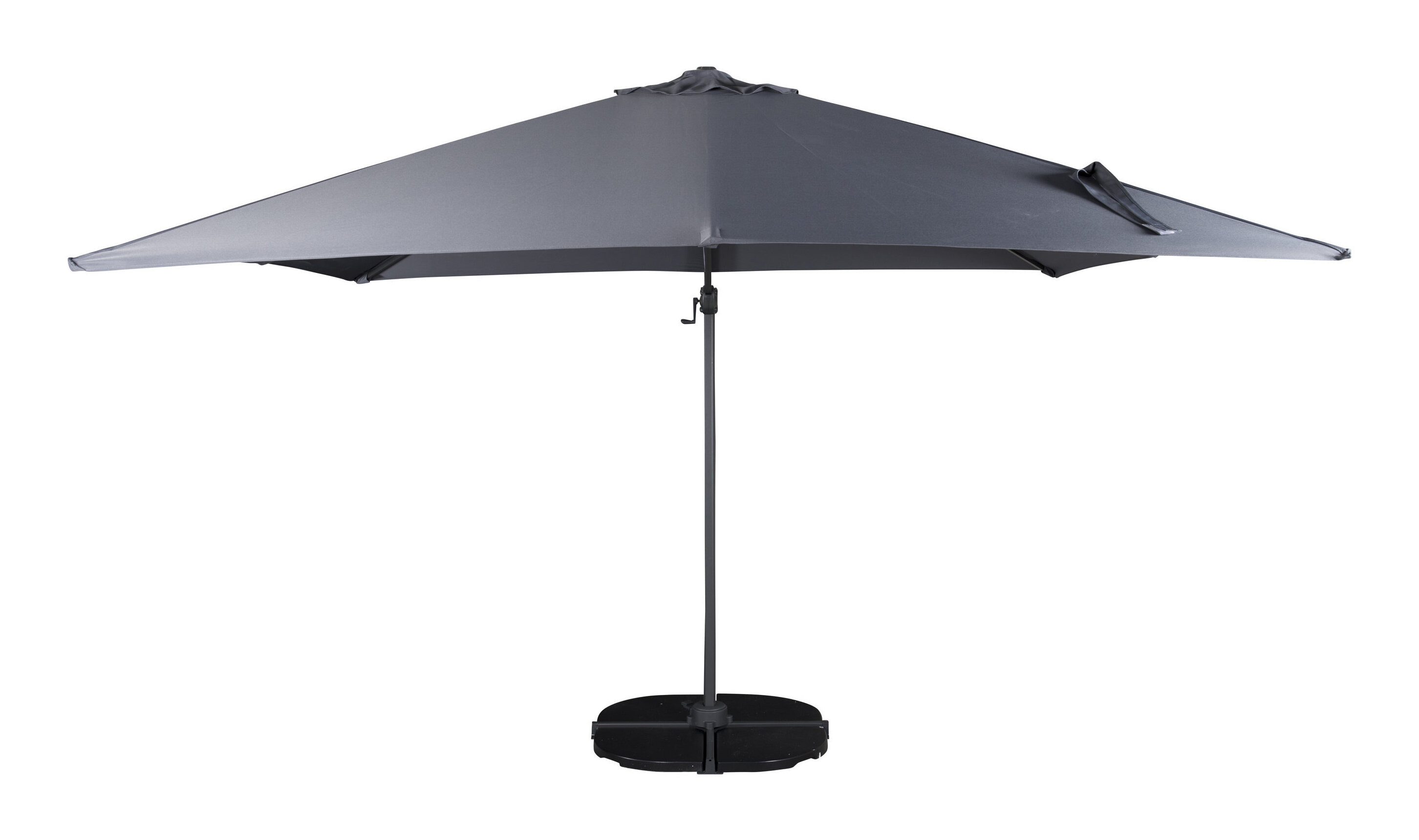 Nohr Zweefparasol Antasia 300 x 300cm - Antraciet