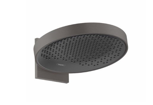 Hansgrohe Rainfinity PowderRain hoofddouche 36cm zwart chroom geborsteld