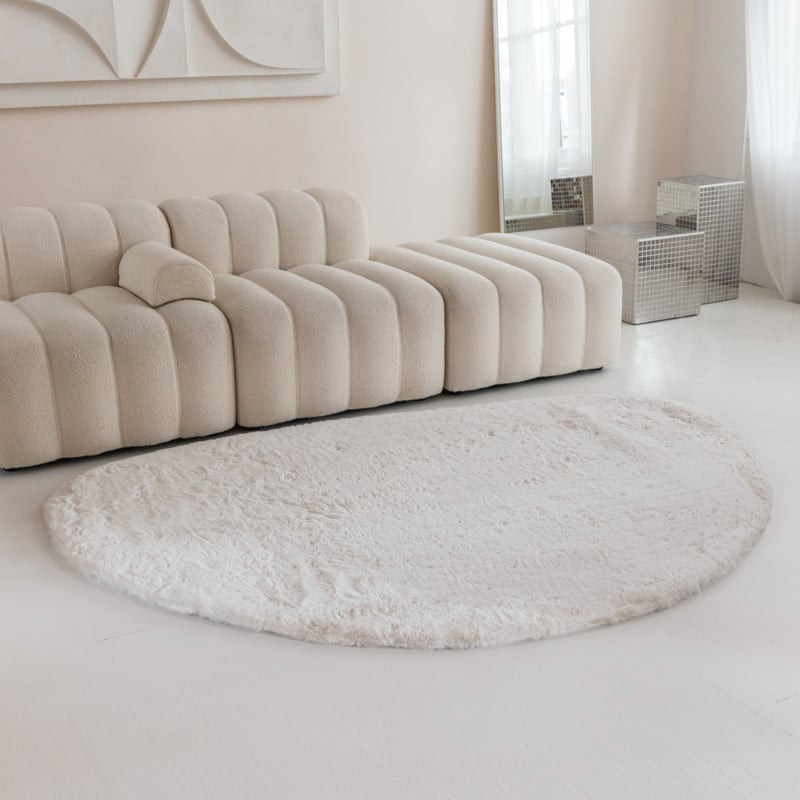 Vloerkleed Comfy Stone Creme - Grandstone - 160x230 cm - Dekbed-Discounter.nl