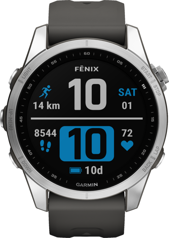 Garmin Fenix 7S Zilver/Grijs 42mm