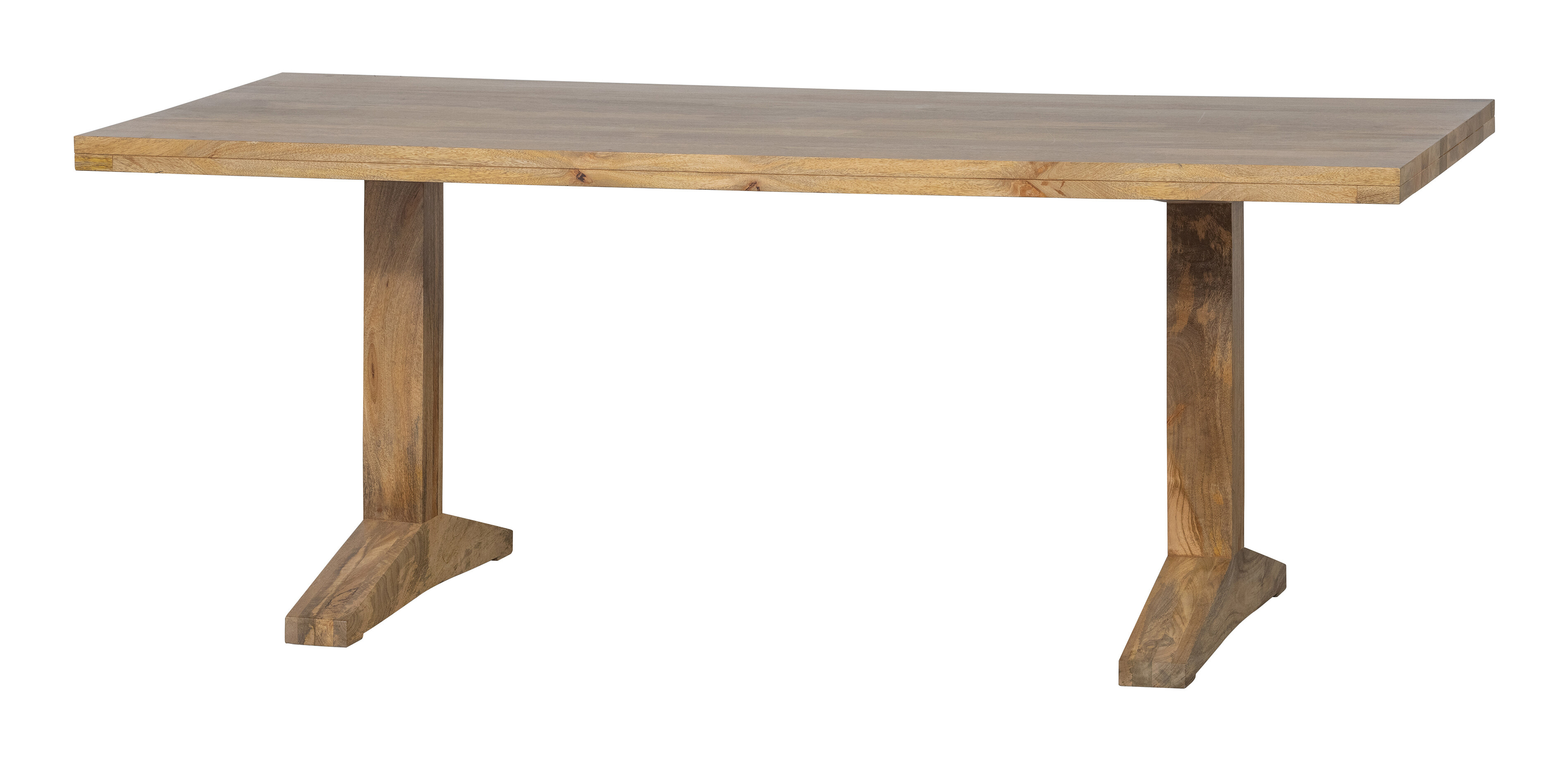 vtwonen Eettafel Deck Mangohout, 200 x 90cm - Naturel