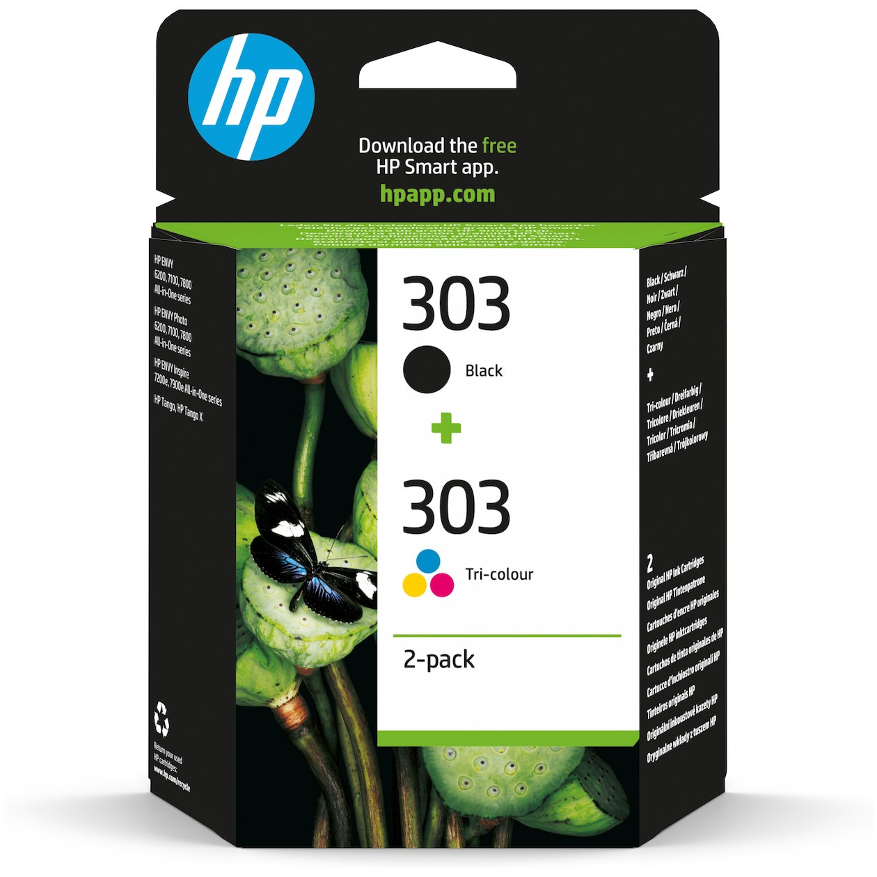 HP 303 Cartridges Combo Pack Inkt