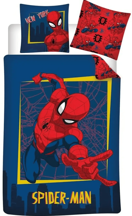 Spiderman Dekbedovertrek 140 x 200 cm - Flanel