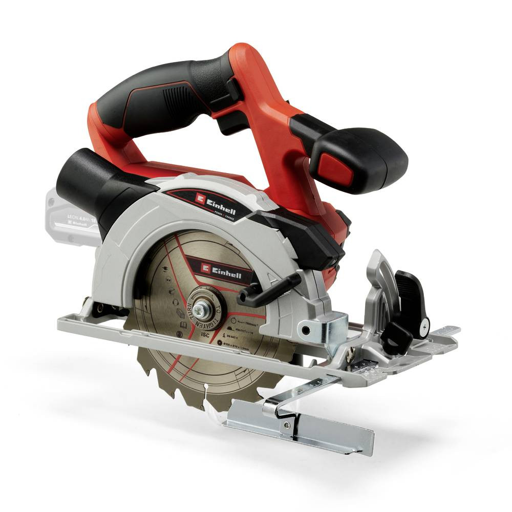 Einhell TE-CS 18/150 Li - Solo Accu-cirkelzaag Zaagdiepte 90° (max.) 48 mm Zonder accu, Incl. accessoires 18 V