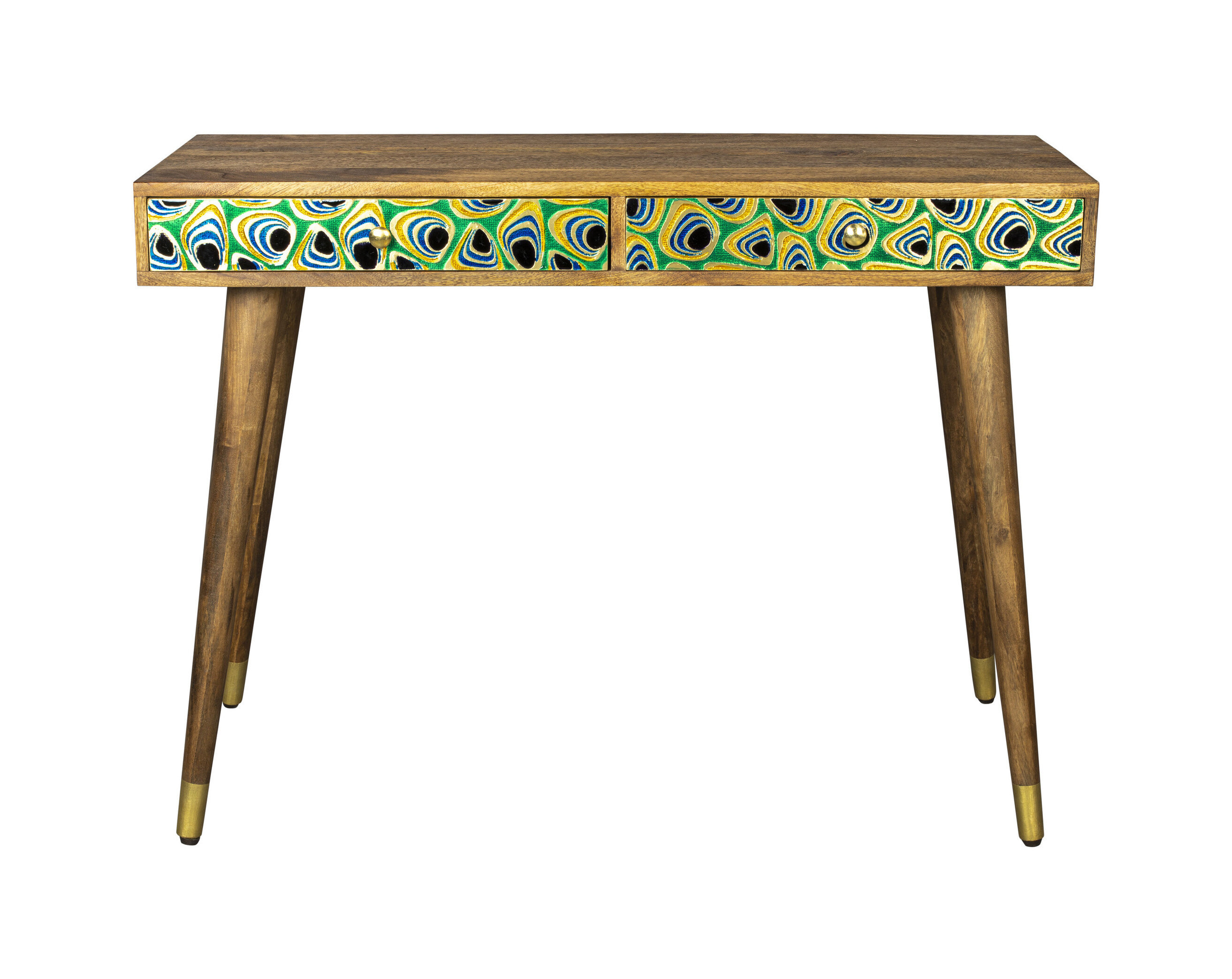 Dutchbone Sidetable Meena Mangohout, 110cm