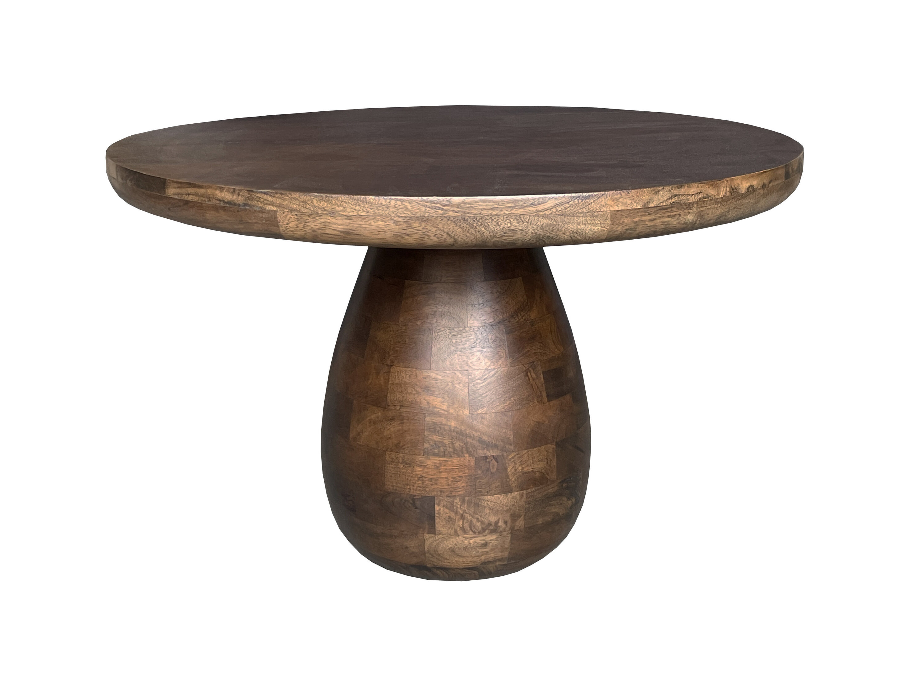 Brix Salontafel Troy Mangohout - Bruin - Rond